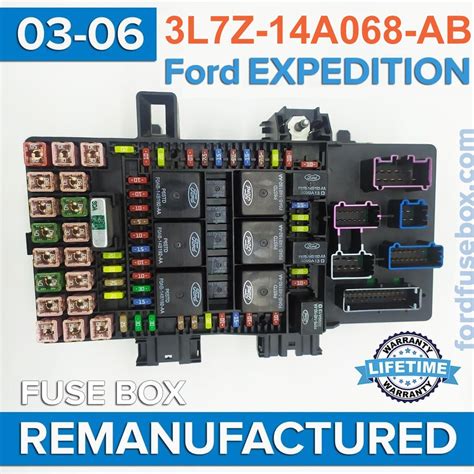 2003 ford expedition central junction box|2003 Ford Expedition fuse box.